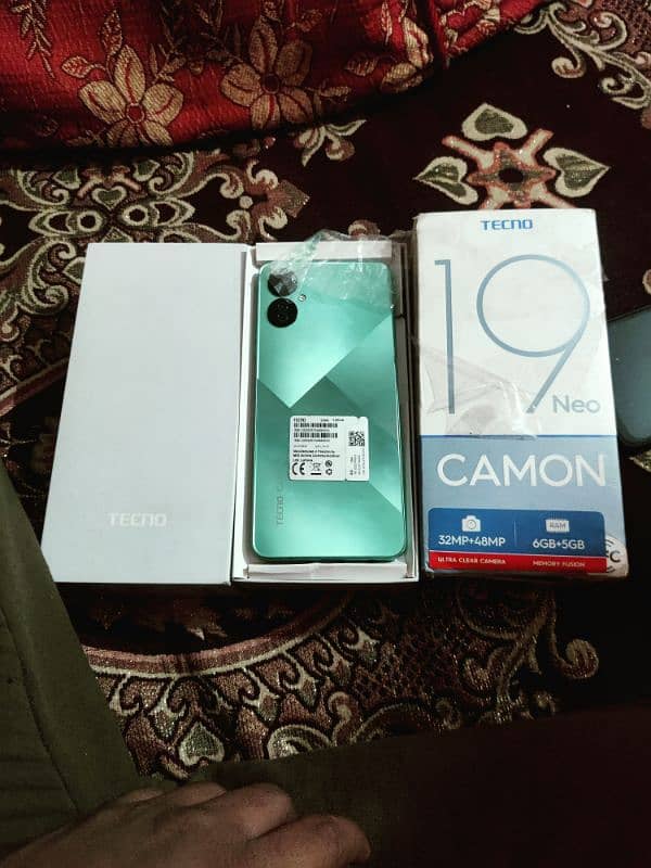 10/10 condition camon 19neo 1