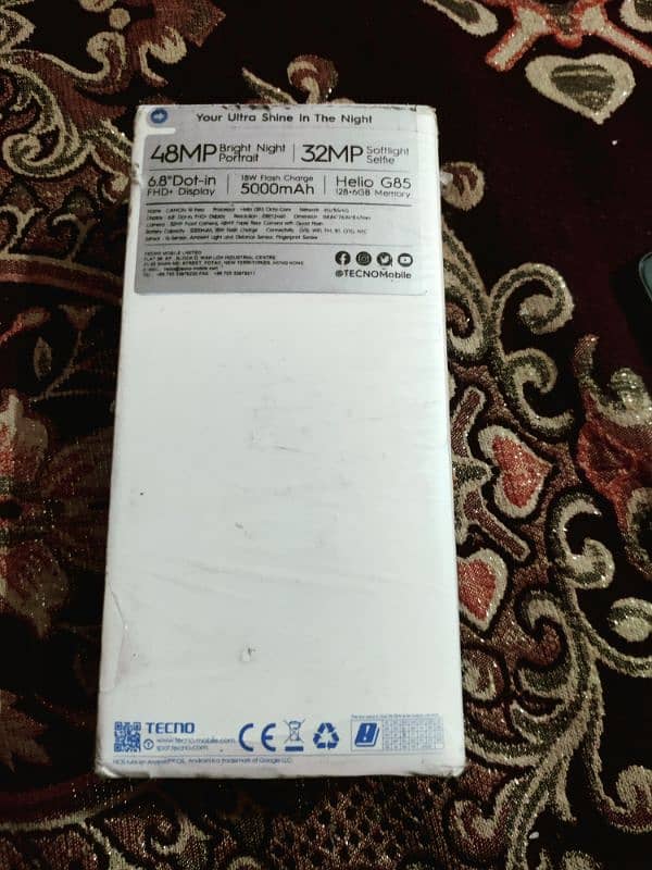 10/10 condition camon 19neo 2