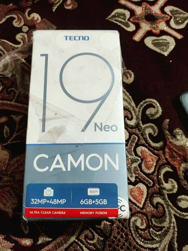 10/10 condition camon 19neo 4