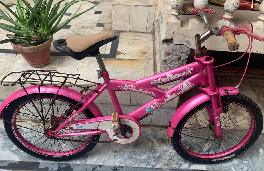 Baby bicycle pink 1