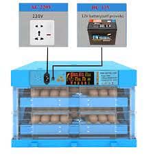 INTELLEGENT ( CLASSIC ) 36,64,128,192 EGG  AC\DC  AUTOMATIC INCUBA 2