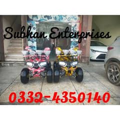 Box Pack 125cc Bumper Model Atv Quad Bikes Delivery In All Pakistan