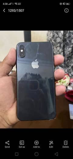 iphone xs black colour