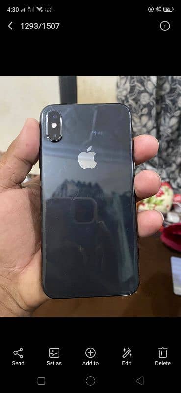 iphone xs black colour 0