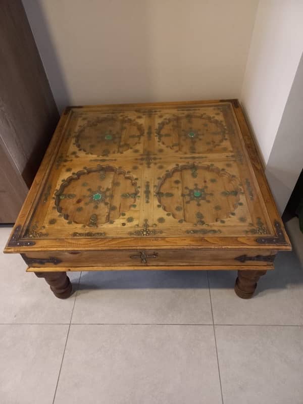 center table wooden 2