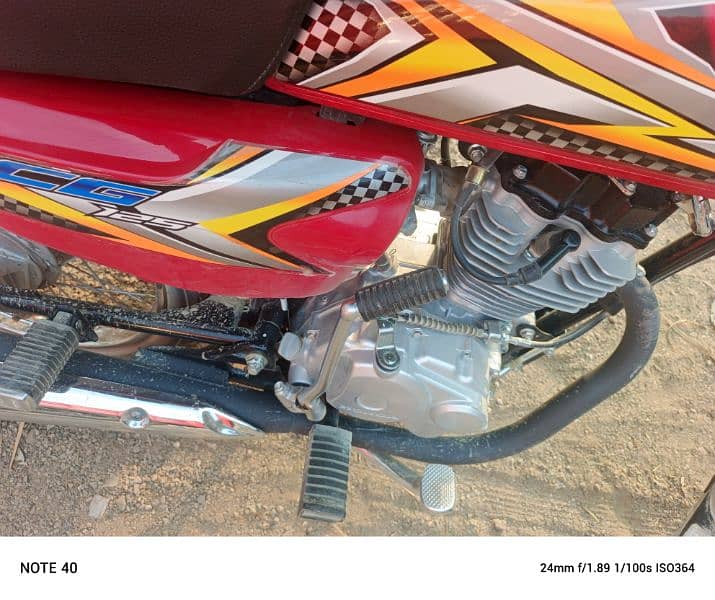 Honda 125 new sticker 2025 model 3