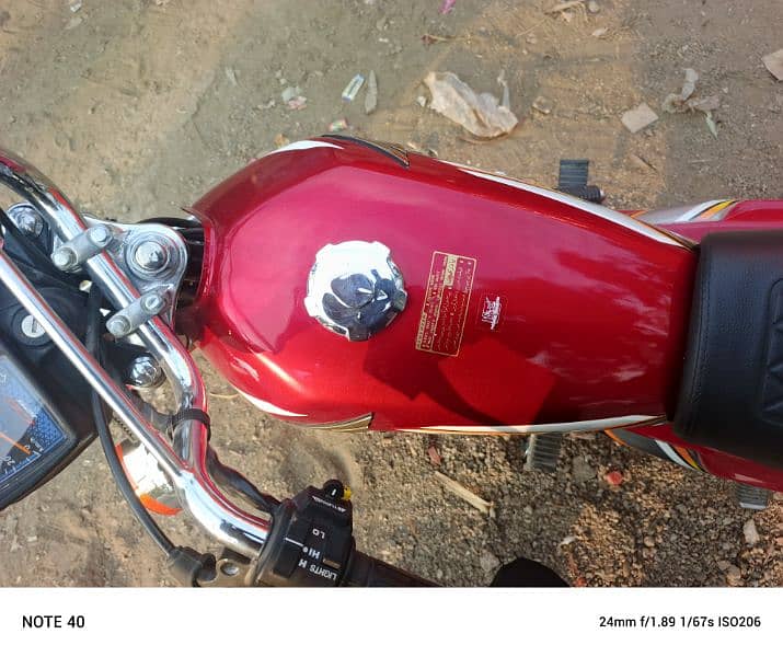 Honda 125 new sticker 2025 model 5