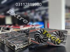 Fresh imported Gigabyte Rx 580 8gb graphic card GPU for pc