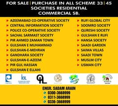 120 Square Yard Leased Scheme 33 Gulistan Teacher Society