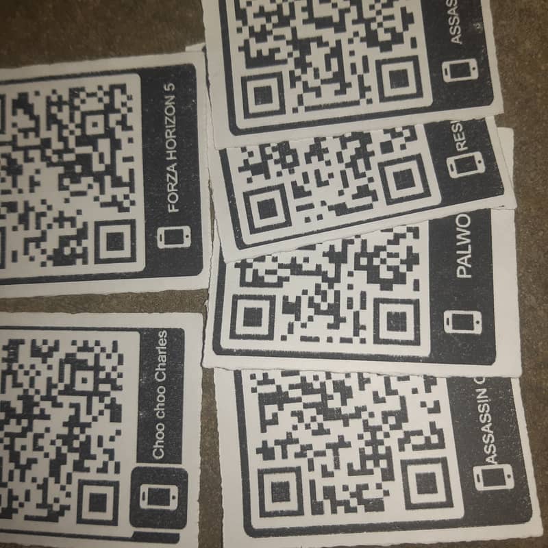 Pc games qr code available 0