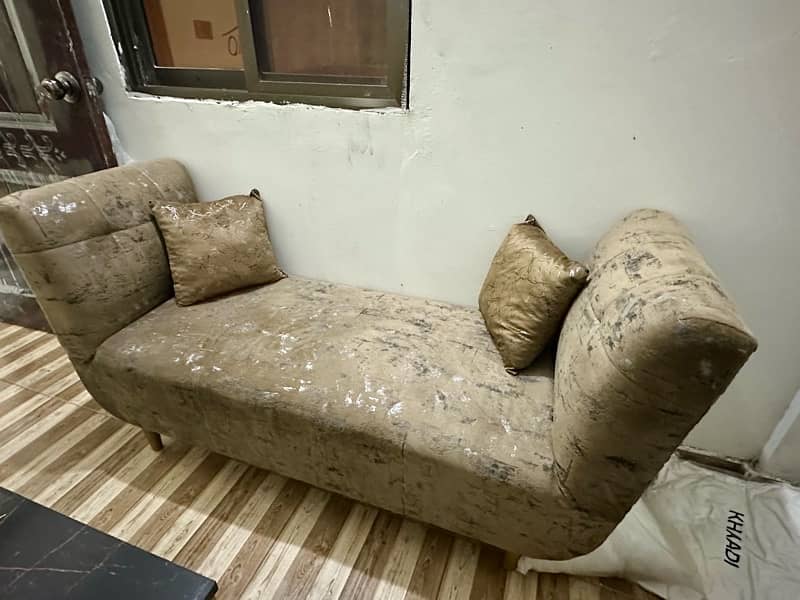 L Shape Sofa, Sethi Sofa and Centre Table Full Sofa Set 2