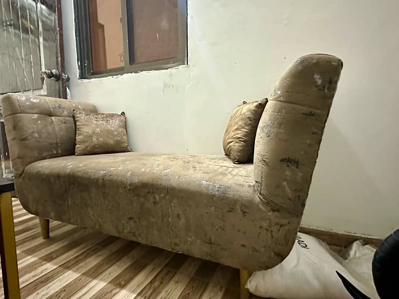 L Shape Sofa, Sethi Sofa and Centre Table Full Sofa Set 5