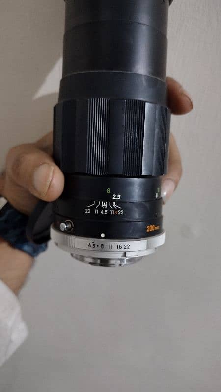 Japanese Minolta Lens 200mm | Best Condition | Fair Price 0