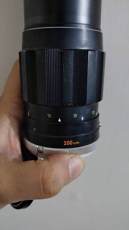 Japanese Minolta Lens 200mm | Best Condition | Fair Price 4