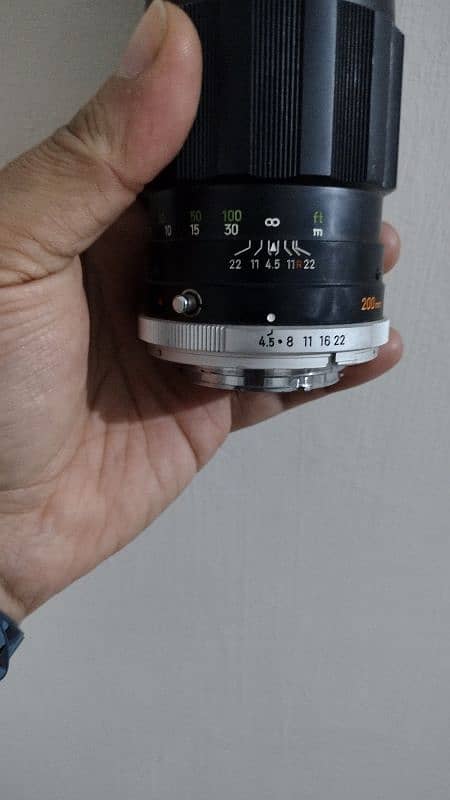 Japanese Minolta Lens 200mm | Best Condition | Fair Price 11