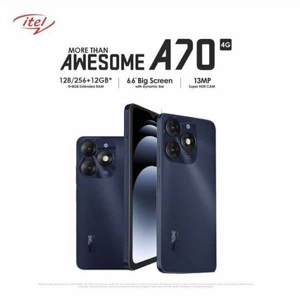 itel A 70 0