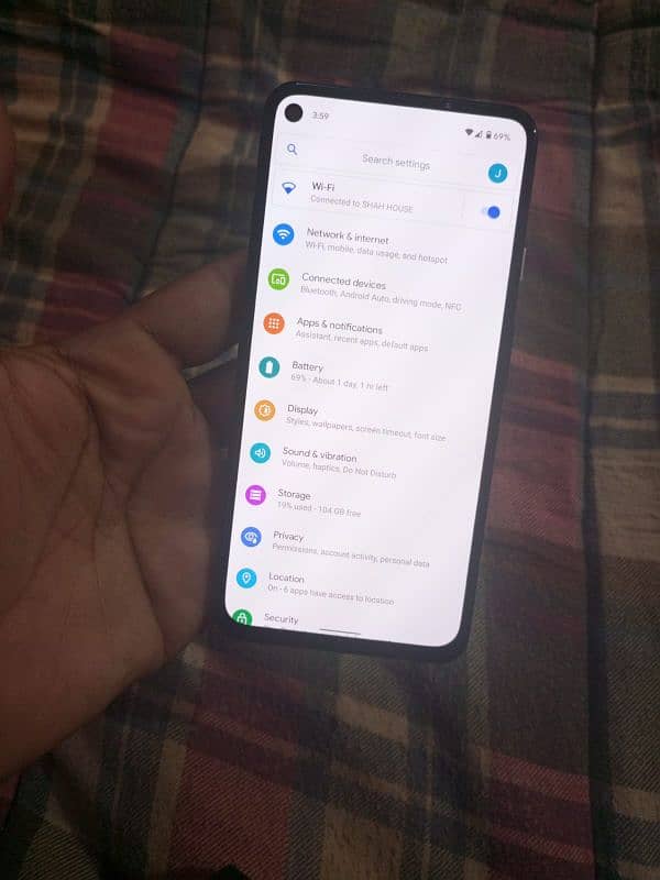 Google pixel 4a 5g PTA aproved single sim 6