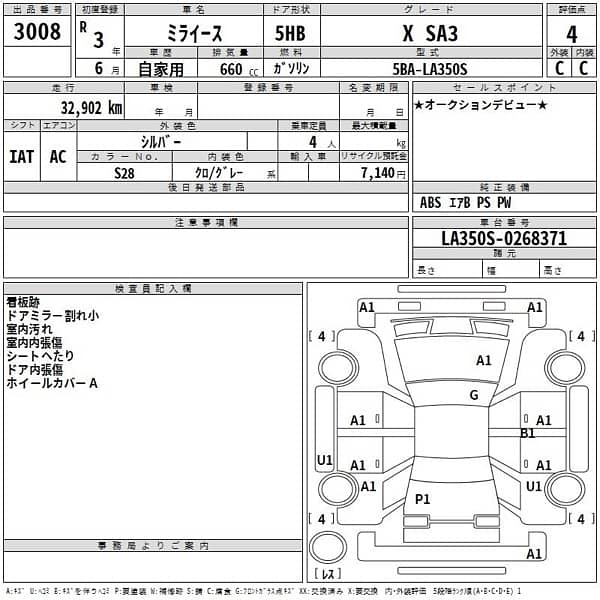 Daihatsu Mira XSA III 2021/2024 13