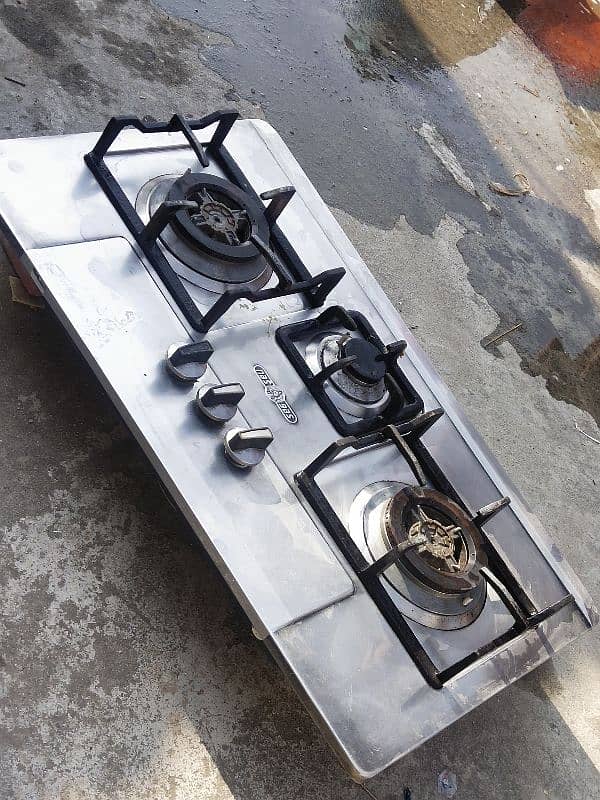 Nasgas Kitchen Hub and Hood in Good Condition 0