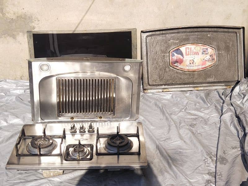 Nasgas Kitchen Hub and Hood in Good Condition 1