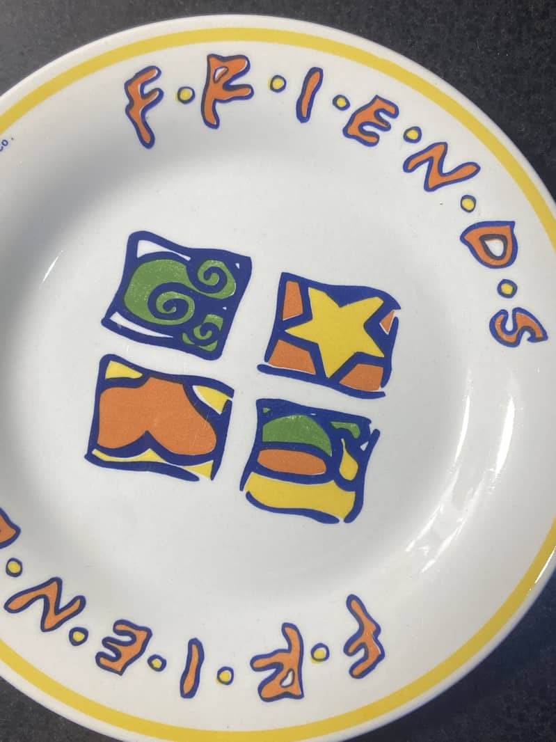 Original "FRIENDS" DUO PLATE SET 1