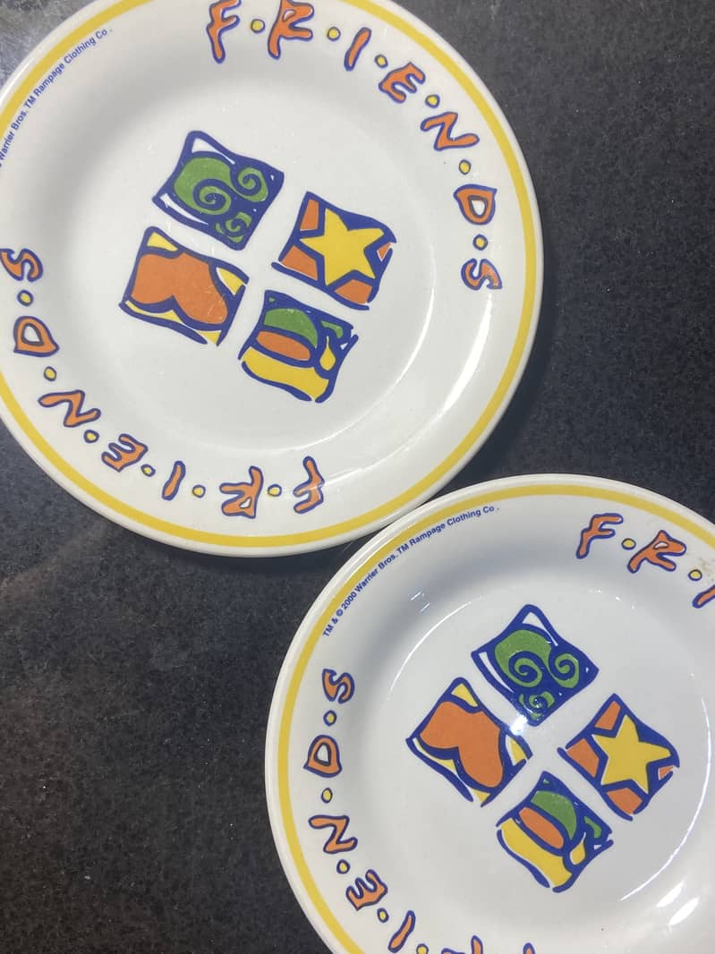 Original "FRIENDS" DUO PLATE SET 2