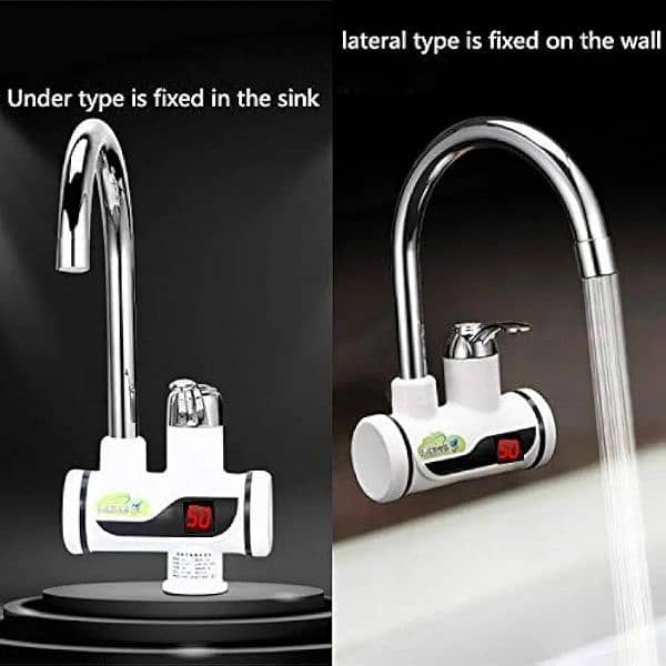 portable electric heating water   faucet 2