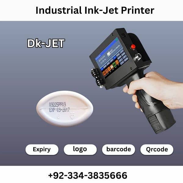 Handheld Expiry Date Printer| Inkjet Printer| Barcode Printer 2