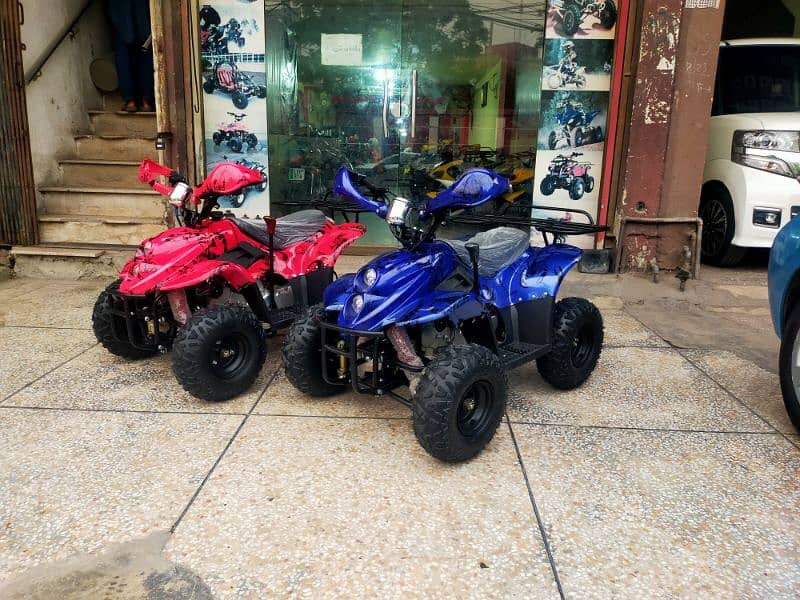 Box Pack 70cc Petrol Kids Atv Quad Bikes Delivery In All Pakistan 3