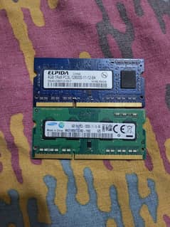 Laptop Ram 8GB 4GBx2 DDR3