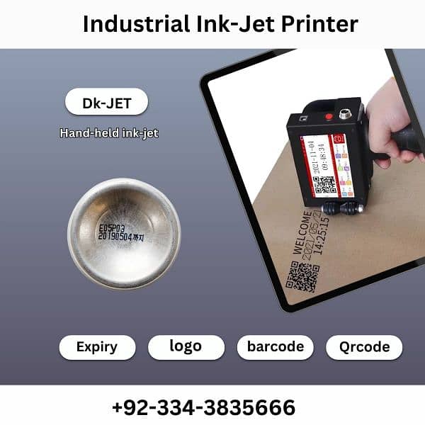 Expiry Date Printer| Inkjet Printer| Barcode Printer 0