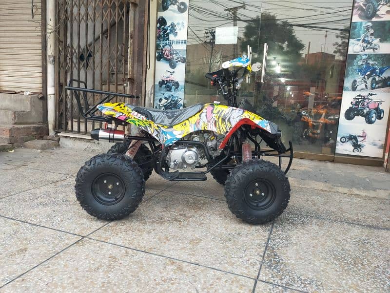 Zero Metre 125cc Sports Raptor Atv Quad Bikes Delivery In All Pakistan 1