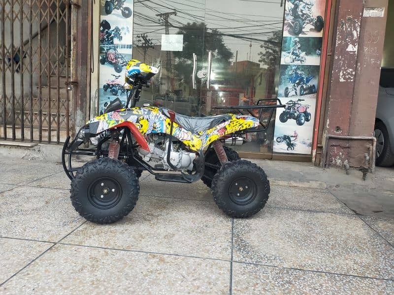 Zero Metre 125cc Sports Raptor Atv Quad Bikes Delivery In All Pakistan 5