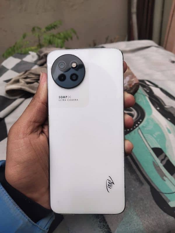 itel S23 8+8 128gb white 0