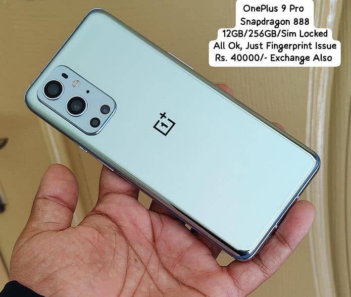 OnePlus 9 Pro (12GB/256GB) Sim Locked, Exchange Also 0