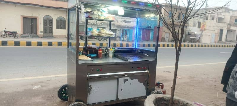 shawarma counter and fryer 0