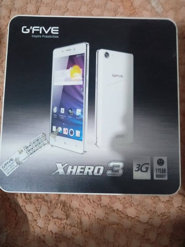 G five xhero ,03122394642 , only SIM cal 0