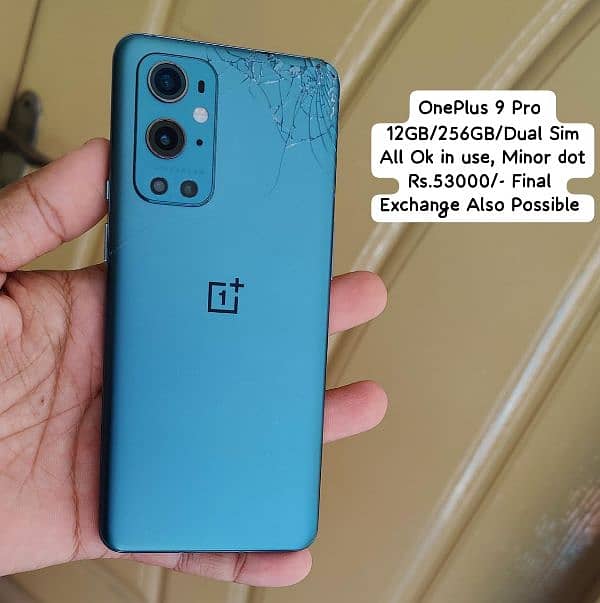 OnePlus 9 Pro (12GB/256GB) All Ok, Exchange Also 0