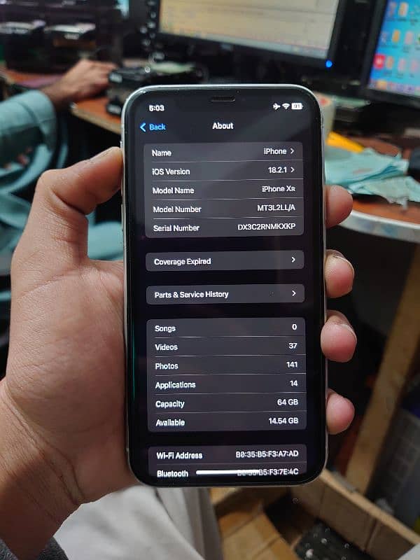 iphone XR non PTA 64gb 4