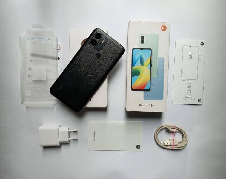 REDMI A1 PLUS WITH BOX & CHARGER 3