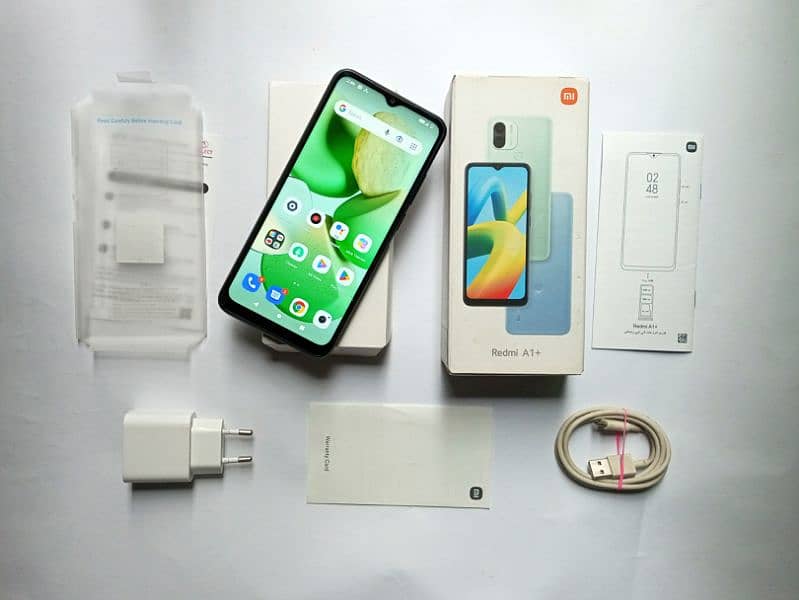 REDMI A1 PLUS WITH BOX & CHARGER 4