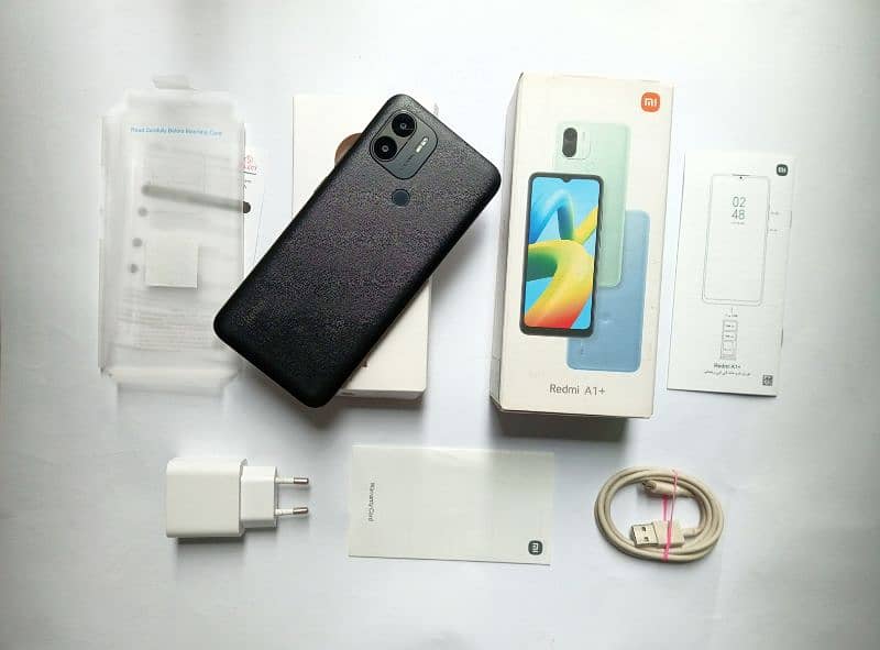 REDMI A1 PLUS WITH BOX & CHARGER 5