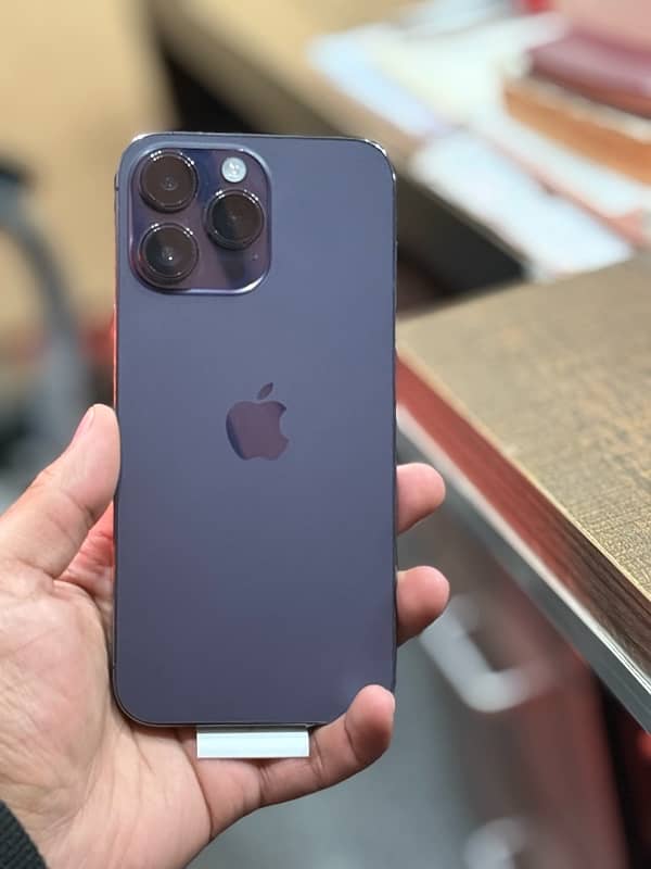 iPhone 14 Pro Max non pta deep purple color 256gb LLA Model 0