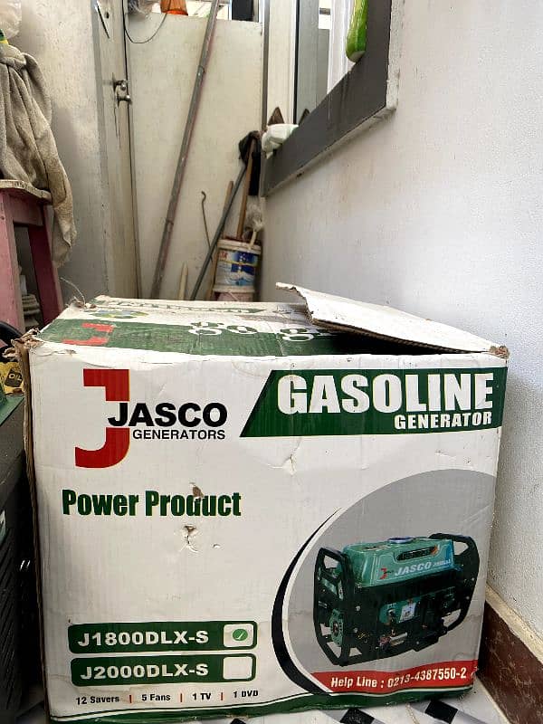 JASCO 1.5 KVA SELF START ! 0