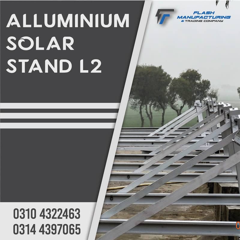 Alluminium Solar Stands/Flexible pipe/DC Cable 7