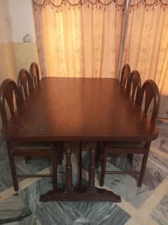 Dining Table with 6 Chairs