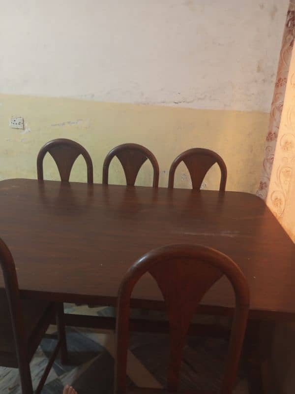 Dining Table with 6 Chairs 3