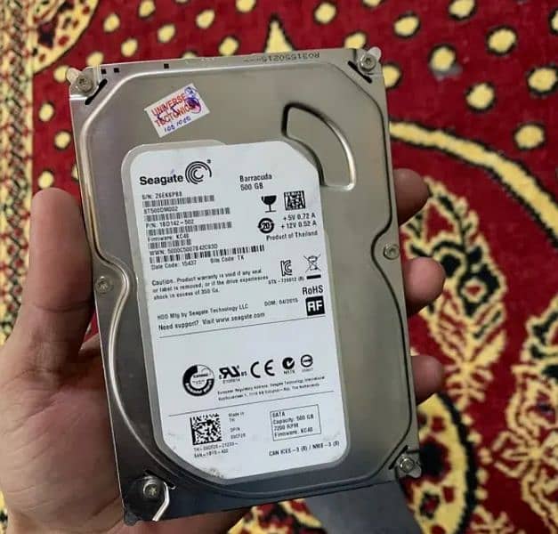 500 gb hard drive 0