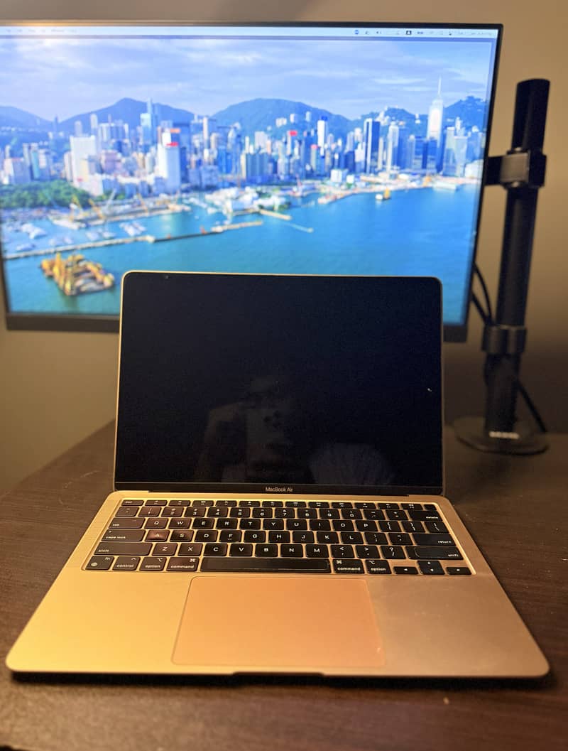 Macbook Air M1 Rose Gold with Box (10/10 Condition) - 8GB/256GB 1