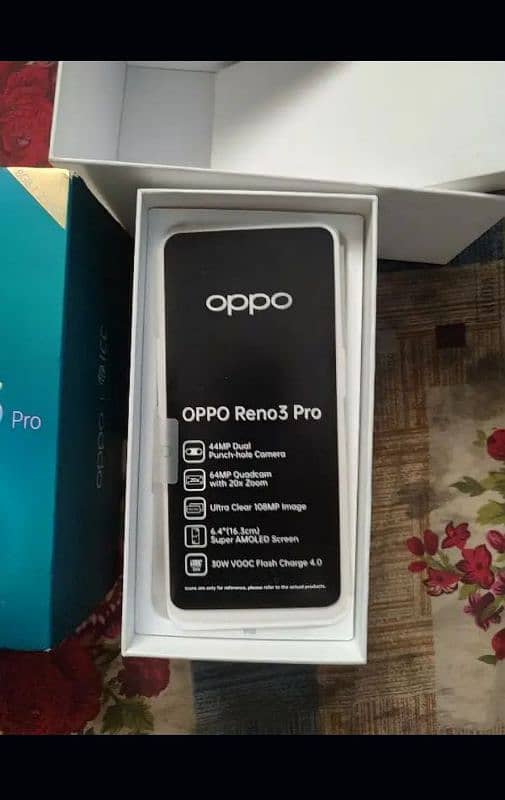 Oppo reno 3pro with box8+3/256 GB 0313/3047820 3